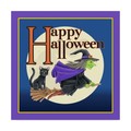 Trademark Fine Art Kimura Designs 'Witch Broomstick' Canvas Art, 18x18 ALI30813-C1818GG